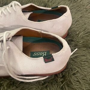 Bass White Oxfords